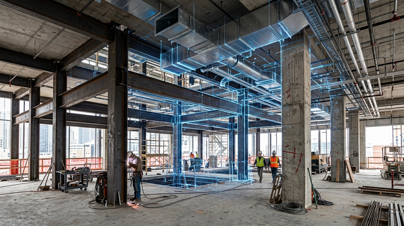 AEC Laser Scan Point Cloud Structure